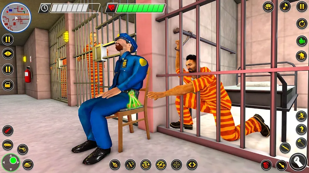 Grand Jail Prison: Escape Game (Гранд Джейл Призон)  [МОД Много монет] Screenshot 1