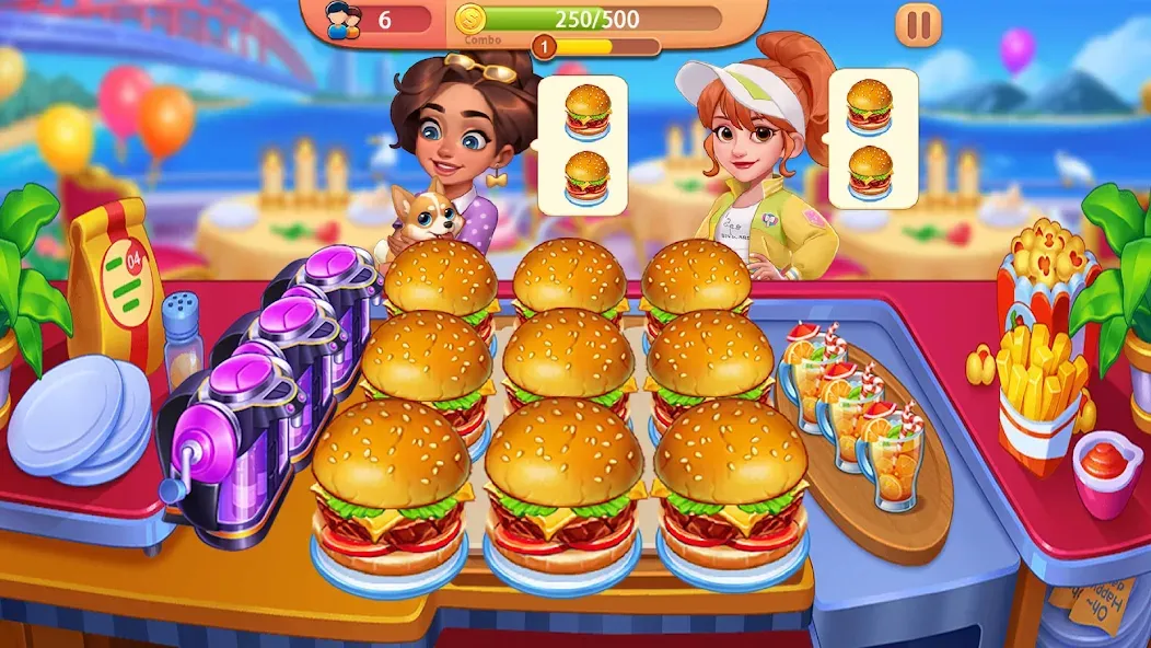 Cooking Journey: Cooking Games (Кукинг Джерни)  [МОД Mega Pack] Screenshot 2