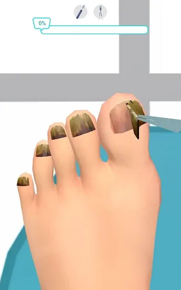 Foot Clinic - ASMR Feet Care (Фут Клиник)  [МОД Unlimited Money] Screenshot 3