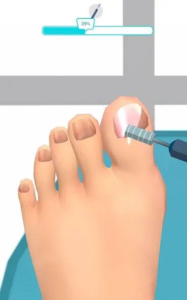 Foot Clinic - ASMR Feet Care (Фут Клиник)  [МОД Unlimited Money] Screenshot 5