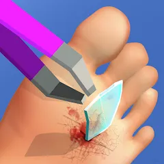 Взлом Foot Clinic - ASMR Feet Care (Фут Клиник)  [МОД Unlimited Money] - стабильная версия apk на Андроид