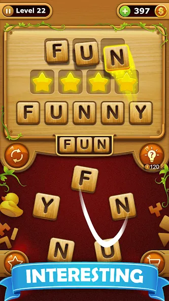 Word Connect - Word Games  [МОД Много монет] Screenshot 1