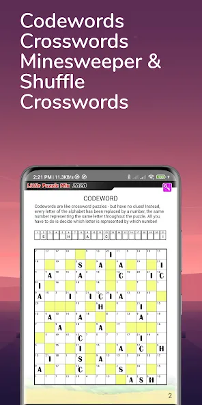 Puzzle Book: Daily puzzle page  [МОД Много монет] Screenshot 3