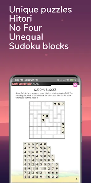 Puzzle Book: Daily puzzle page  [МОД Много монет] Screenshot 5