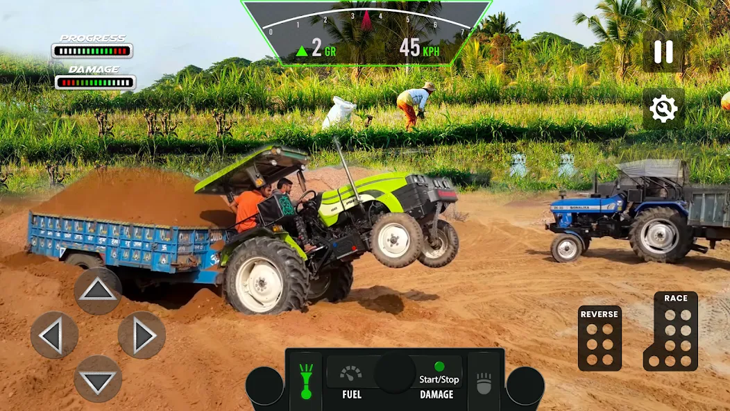 Tractor Simulator Farm Games (Фарминг игры)  [МОД Unlimited Money] Screenshot 2