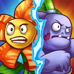 Взлом Zombie Defense - Plants War (Зомби Дефенс)  [МОД Бесконечные монеты] - полная версия apk на Андроид