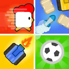 Скачать взломанную 2 3 4 Player Mini Games  [МОД Mega Pack] - стабильная версия apk на Андроид