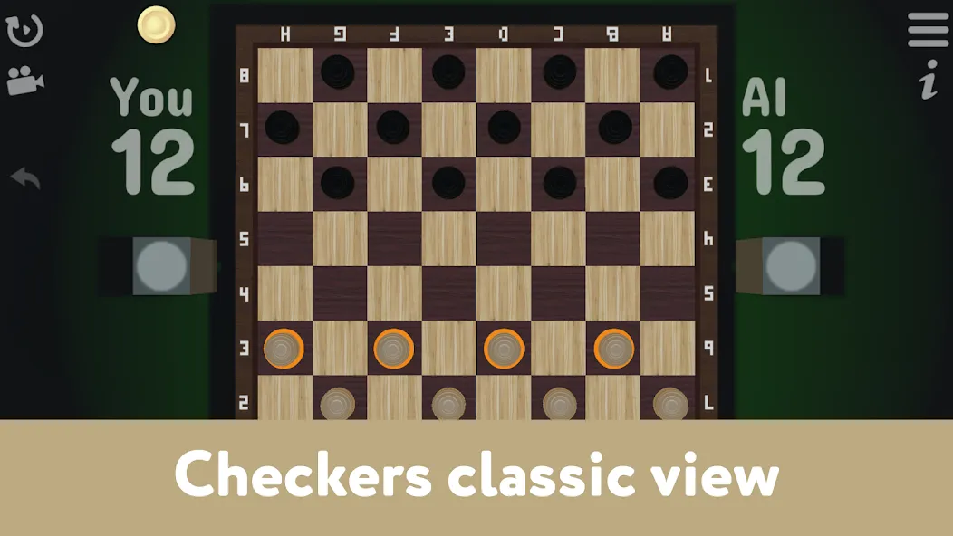 Checkers for two - Draughts  [МОД Unlimited Money] Screenshot 1