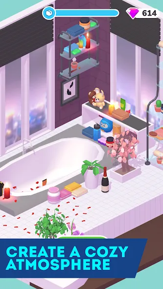 Decor Life - Home Design Game (Декор Лайф)  [МОД Меню] Screenshot 4