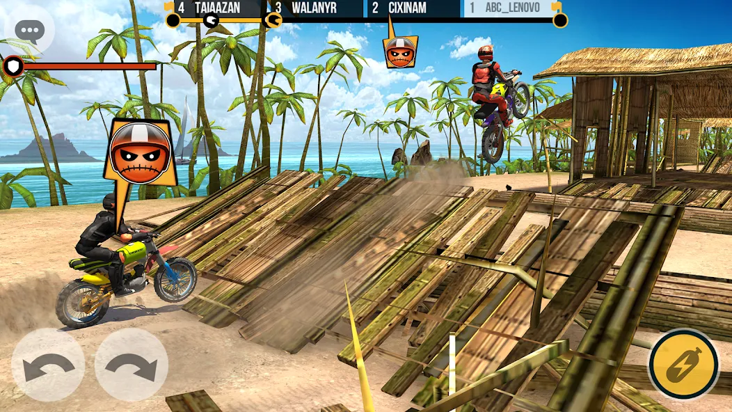 Clan Race: PVP Motocross races (Клан Рейс)  [МОД Бесконечные монеты] Screenshot 4