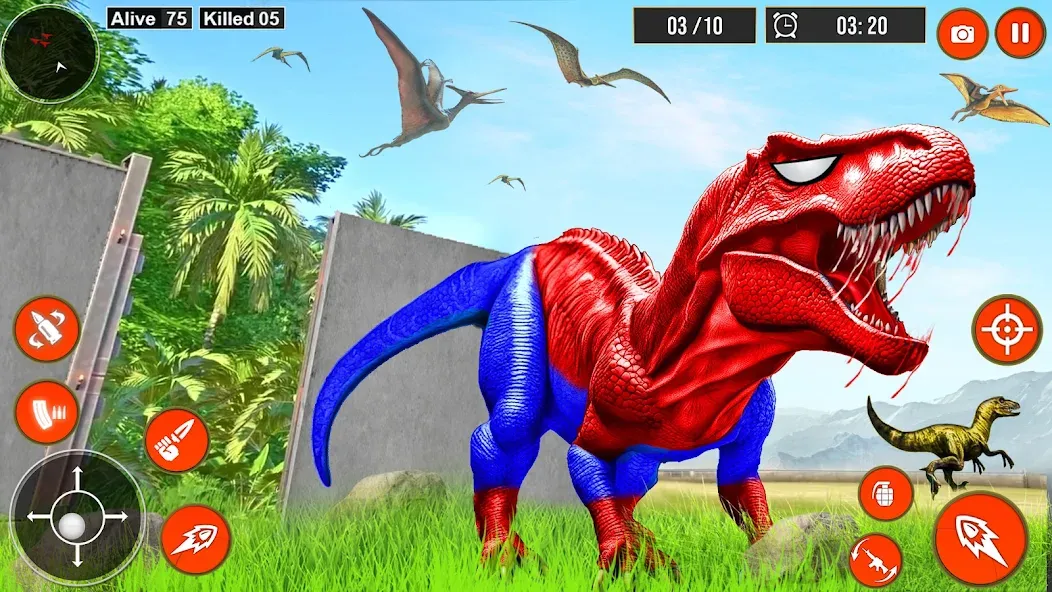 Real Dino Hunter 3D Gun Games (Уайлд Динозавр Хантер Ган Геймс)  [МОД Бесконечные деньги] Screenshot 3