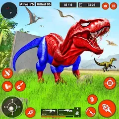 Скачать взлом Real Dino Hunter 3D Gun Games (Уайлд Динозавр Хантер Ган Геймс)  [МОД Бесконечные деньги] - последняя версия apk на Андроид