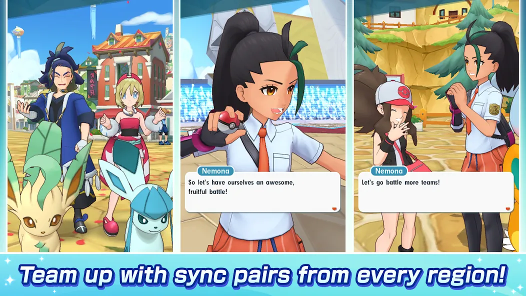 Pokémon Masters EX  [МОД Все открыто] Screenshot 1