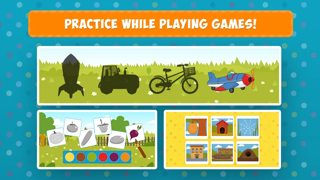 Tractor Games for Kids & Baby!  [МОД Бесконечные деньги] Screenshot 5