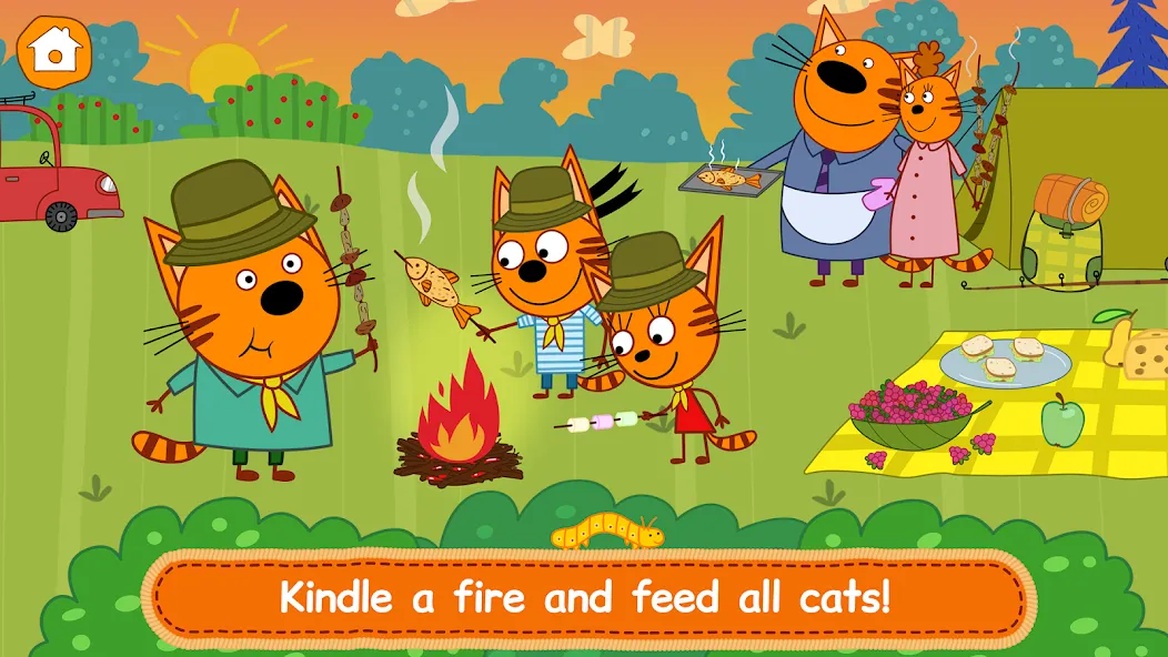 Kid-E-Cats: Kitty Cat Games!  [МОД Бесконечные монеты] Screenshot 5