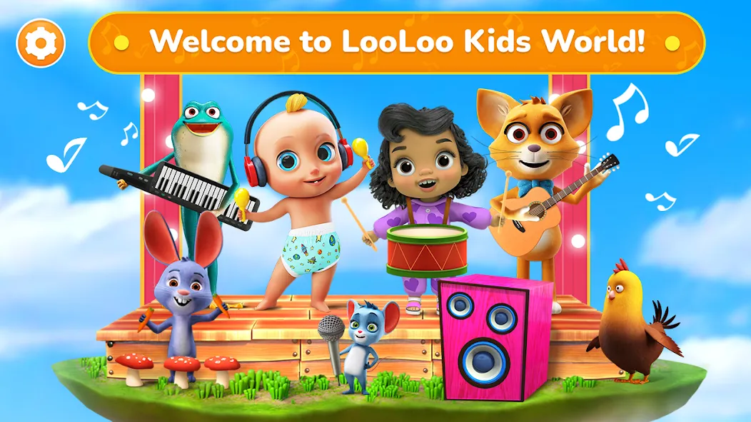 LooLoo Kids: Fun Baby Games!  [МОД Все открыто] Screenshot 1