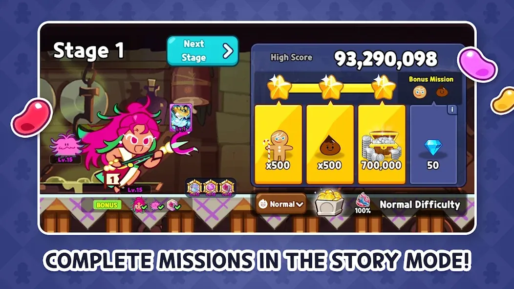 CookieRun: OvenBreak (Куки Ран)  [МОД Mega Pack] Screenshot 3