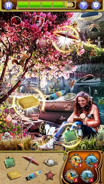 Hidden Object: 4 Seasons (Хидден Объект)  [МОД Много монет] Screenshot 2