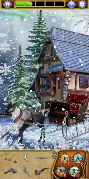 Hidden Object: Winter Wonder (Хидден Объект)  [МОД Много денег] Screenshot 5