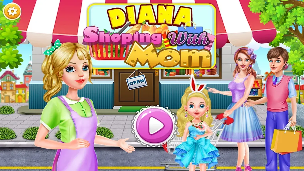 Mall Shopping with Diana (Молл Шоппинг с Дианой)  [МОД Unlimited Money] Screenshot 1