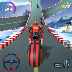 Взломанная Bike Race: Racing Game (Байк Гейм 3D)  [МОД Mega Pack] - стабильная версия apk на Андроид