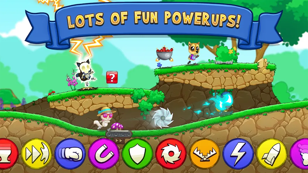 Fun Run 3 - Multiplayer Games (Фан Ран 3)  [МОД Mega Pack] Screenshot 1