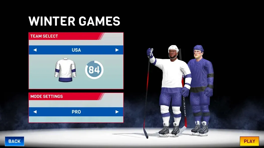 Hockey All Stars (Хоккей Олл Старс)  [МОД Все открыто] Screenshot 4