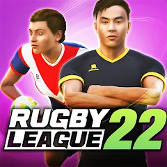 Взломанная Rugby League 22 (Рубиги Лига 22)  [МОД Menu] - последняя версия apk на Андроид