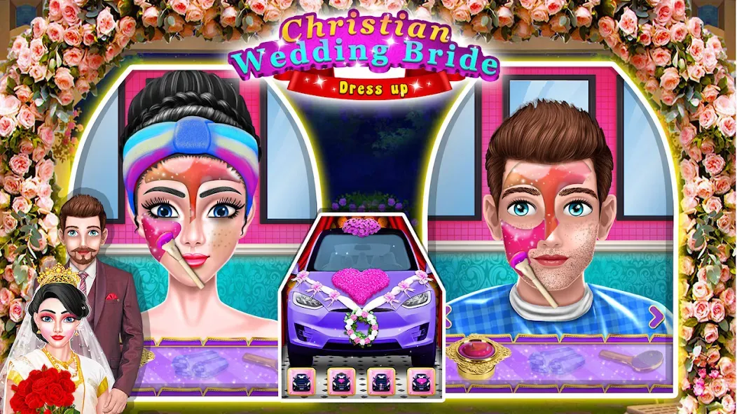 Indian Bride Makeup Games (Индийская невеста игры по макияжу)  [МОД Unlocked] Screenshot 3