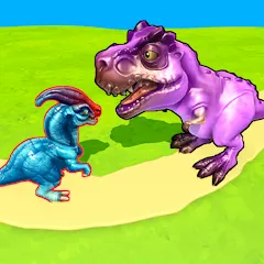 Скачать взломанную Dino Merge (Дино Мердж)  [МОД Menu] - полная версия apk на Андроид