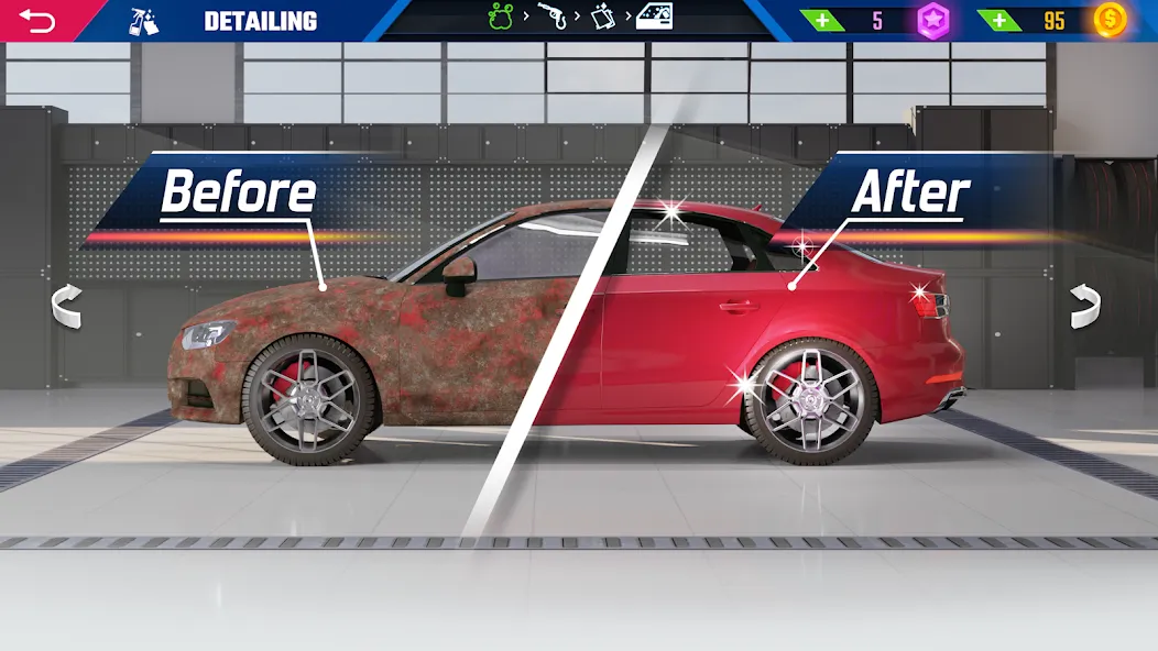 Car Detailing Simulator 2023  [МОД Mega Pack] Screenshot 2