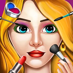 Скачать взломанную Girls Dress Up: Makeup Games  [МОД Mega Pack] - полная версия apk на Андроид