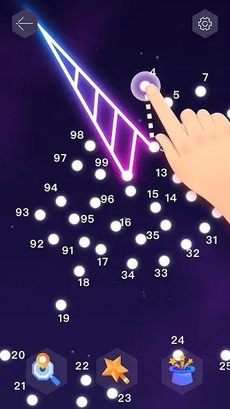 Dot it: Connect the Dots (Дот ит)  [МОД Бесконечные деньги] Screenshot 2