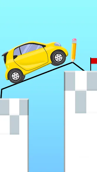 Draw 2 Bridge: Draw Save Car (Дроу 2 Бридж)  [МОД Unlocked] Screenshot 2