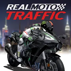 Скачать взлом Real Moto Traffic (Реал Мото Трафик)  [МОД Много денег] - последняя версия apk на Андроид