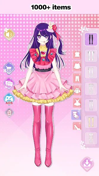 Vlinder Princess Dress up game  [МОД Unlimited Money] Screenshot 3