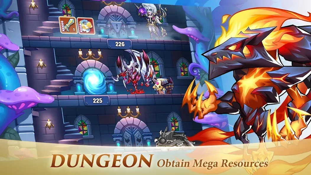 Idle Heroes (Айдел Хироес)  [МОД Бесконечные монеты] Screenshot 5