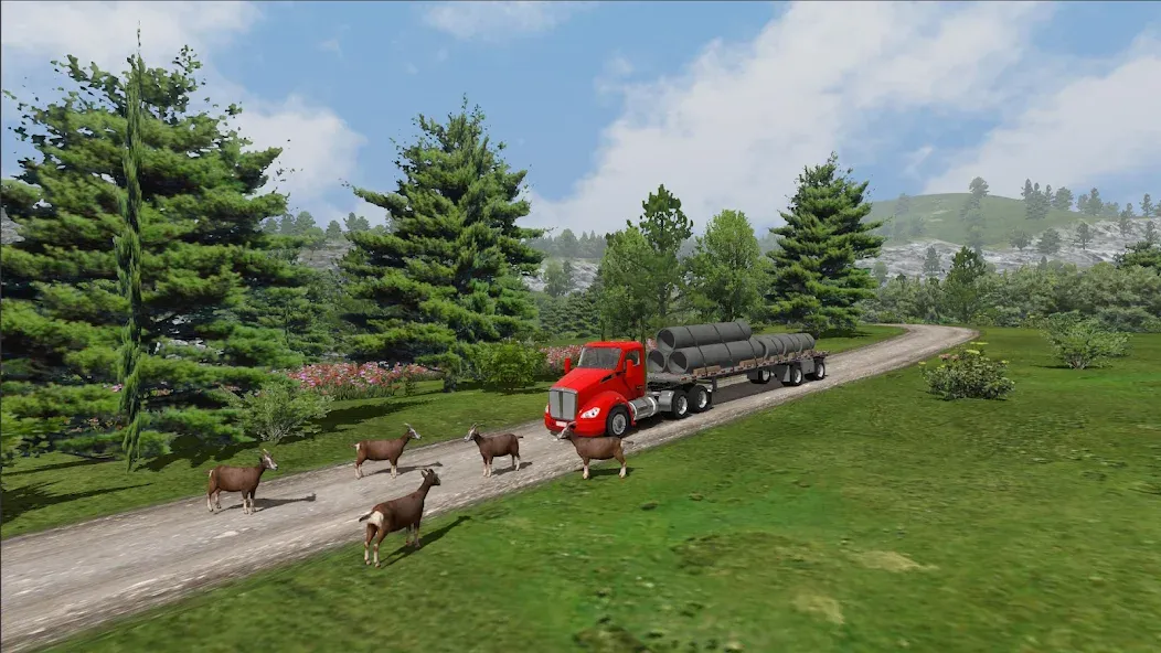 Universal Truck Simulator (Юниверсал Трак Симулятор)  [МОД Menu] Screenshot 5