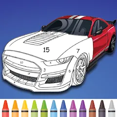 Взлом Cars Color By Number (Цветные машины по номерам)  [МОД Unlimited Money] - полная версия apk на Андроид