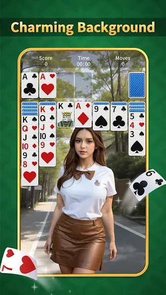 Solitaire Classic:Card Game (Солитер Классик)  [МОД Бесконечные деньги] Screenshot 3