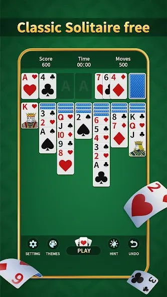 Solitaire Classic:Card Game (Солитер Классик)  [МОД Бесконечные деньги] Screenshot 5