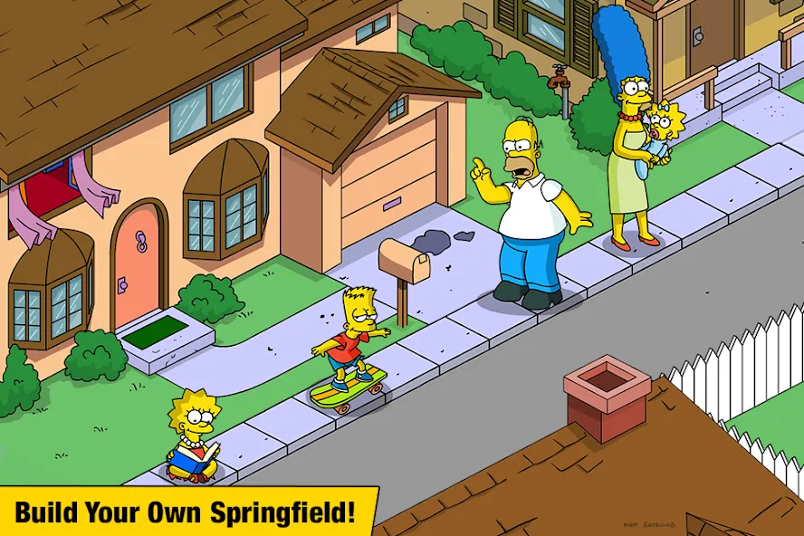 The Simpsons™:  Tapped Out (Зе Симпсонс)  [МОД Unlimited Money] Screenshot 1