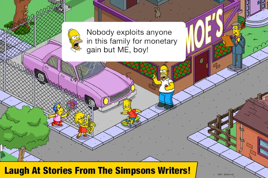 The Simpsons™:  Tapped Out (Зе Симпсонс)  [МОД Unlimited Money] Screenshot 5