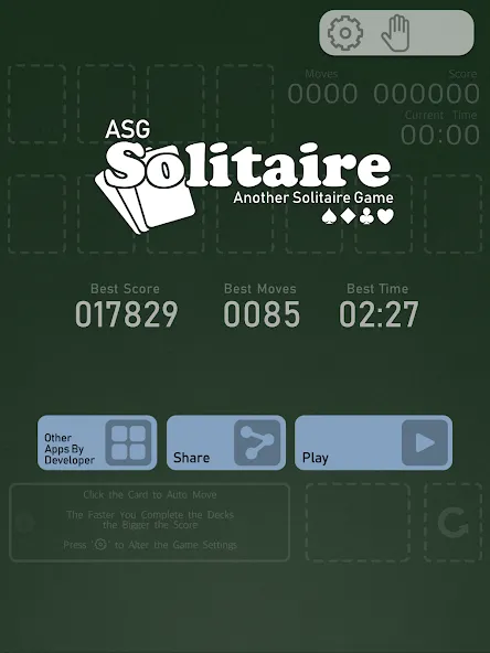 Solitaire - ASG (Солитр)  [МОД Бесконечные деньги] Screenshot 4