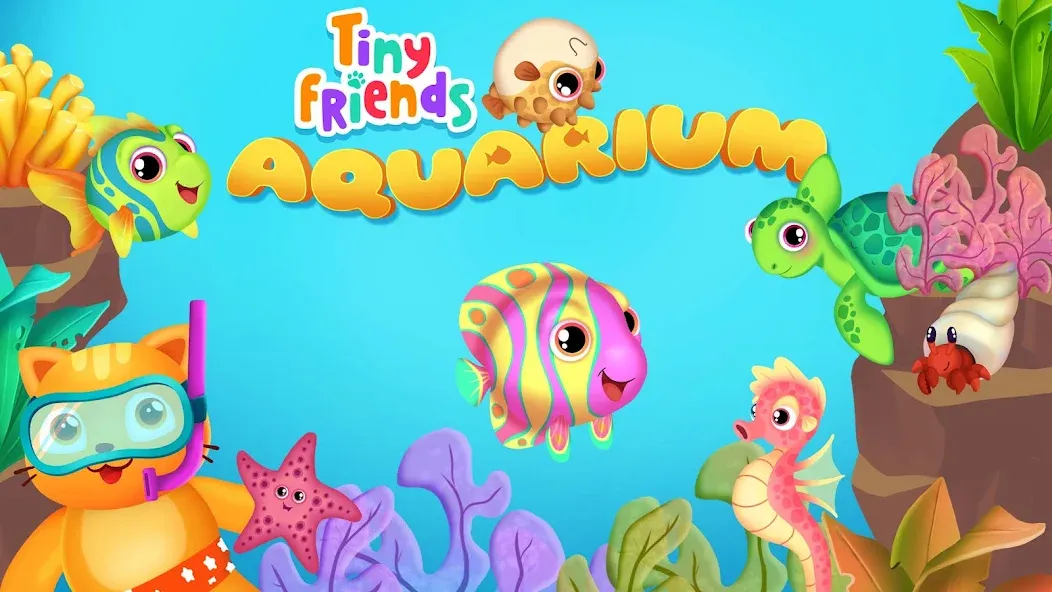 Baby Aquarium - Fish game  [МОД Много монет] Screenshot 4