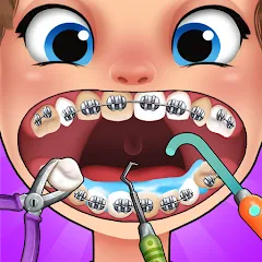 Взлом Dentist games  [МОД Много монет] - полная версия apk на Андроид