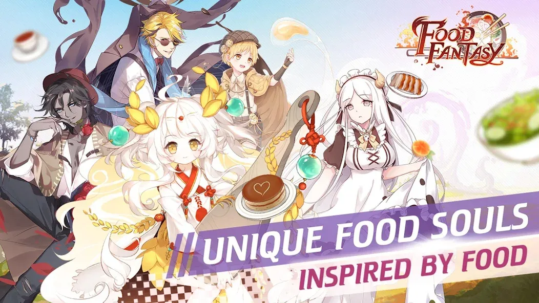 Food Fantasy (Фуд Фэнтези)  [МОД Бесконечные деньги] Screenshot 1