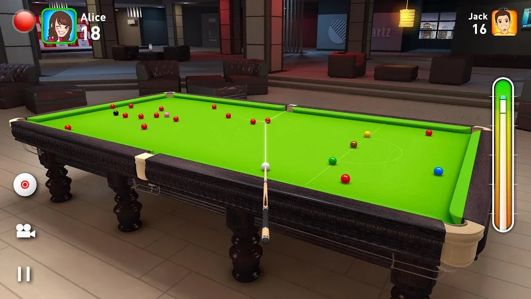 Real Snooker 3D (Реал Снукер 3D)  [МОД Все открыто] Screenshot 1