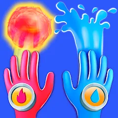 Взломанная Elemental Gloves - Magic Power (Элементальные перчатки)  [МОД Unlimited Money] - последняя версия apk на Андроид