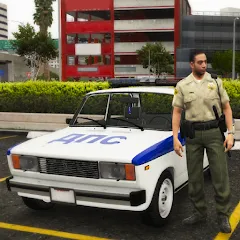 Взлом Police Car Riders: VAZ 2107  [МОД Меню] - стабильная версия apk на Андроид